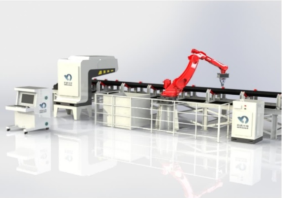 Mineral Removal Robot Coal mine belt conveyor sorting robot material identification and positioning system