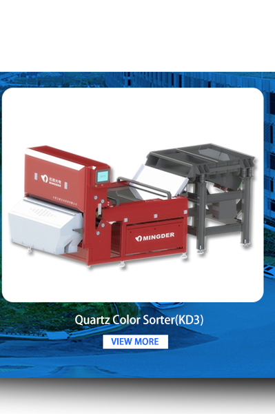 Working Principle of Ore Color Sorter