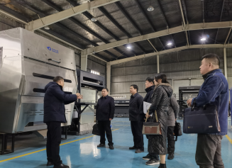 A government delegation from the mining industry visited our company to conduct in-depth research and to seek a new chapter of development!